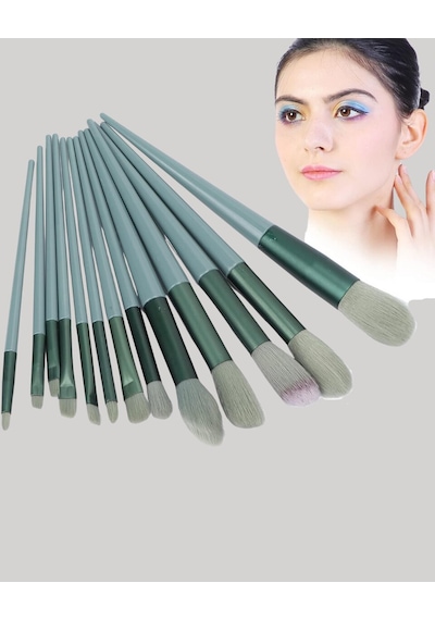 Toz Ve Ürünler İçin Güçlü Tutucu Yumuşak Kıllı Makyaj Fırça Takımı 13 Parça 86083995