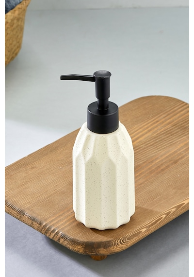 Cooker Prizma 180 Ml Seramik Sıvı Sabunluk Ckr3791 Bej