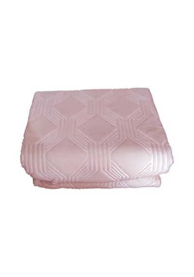 Trendy Art Deco Cameo Rose Çift Kişilik Battaniye 220x240 Cm Pudra