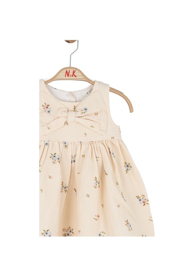Xo Kids Kız Çocuk Elbise 1-4 Yaş 71602 KREM