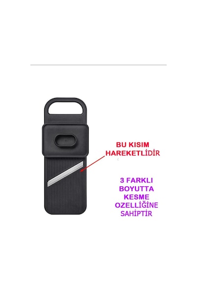 Ikea +365 Mandolin Rende Ve Dilimleme Aparatı Gri