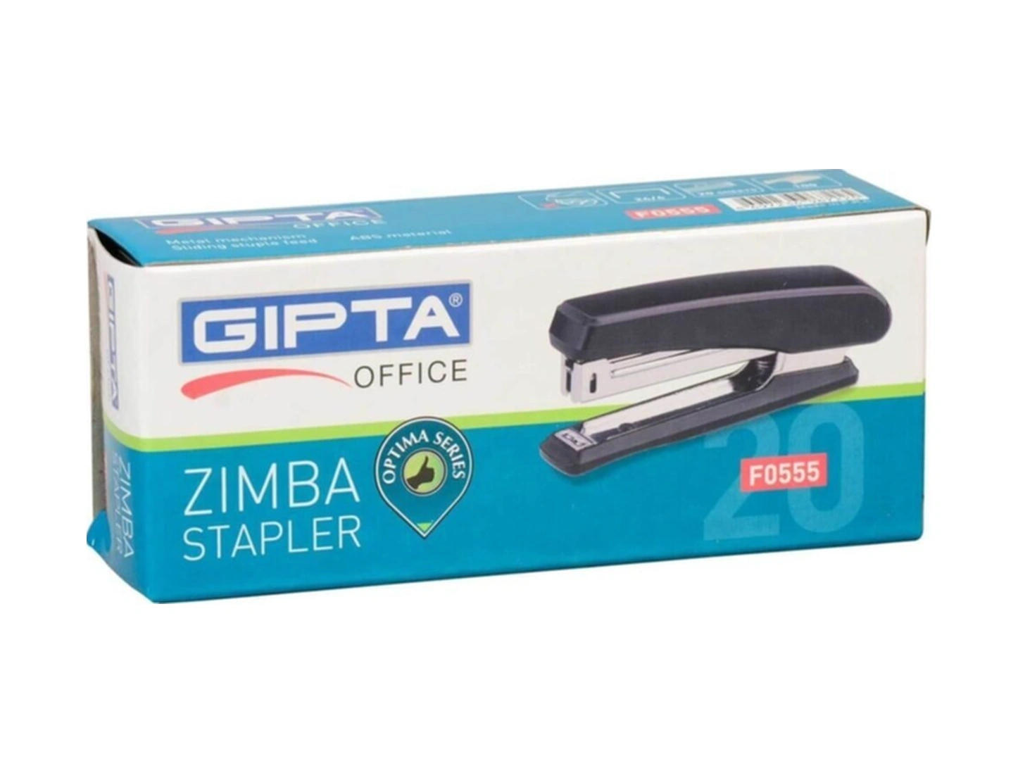 Zımba Makinası Standard 24/6 Abs Siyah 12 Adet F055500