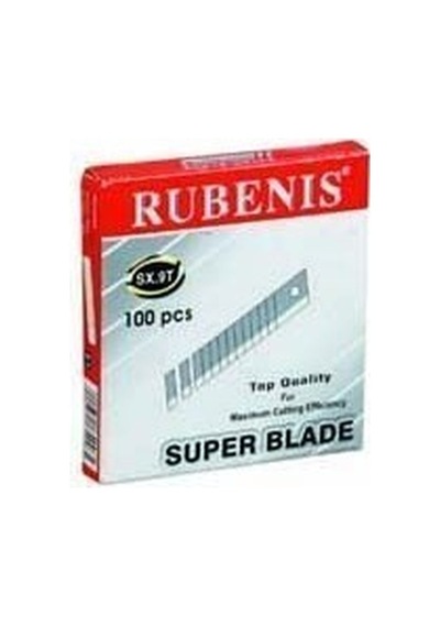 Rubenis Sx-9T Maket Bıçağı Yedeği Dar-10'Lu