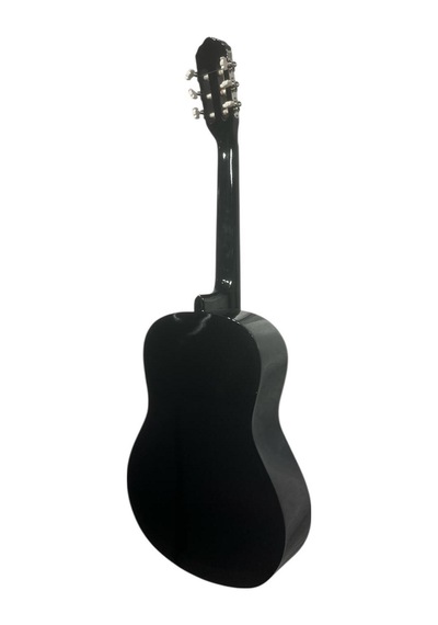 4/4 Tam Boy Siyah Klasik Gitar Akort Cihazı Kılıf Kapo Askı Pena Sticker Çevirici