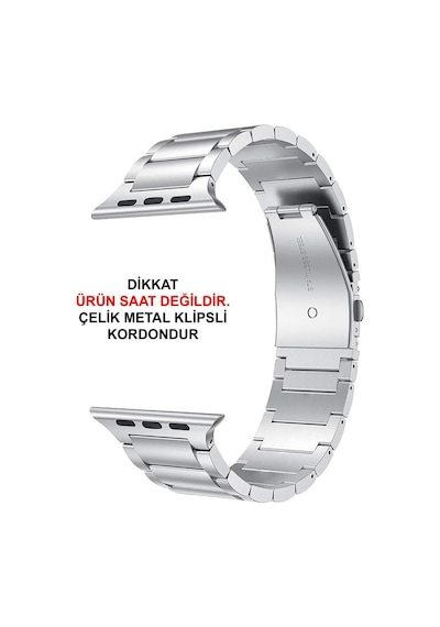 Apple Uyumlu  Watch Kordon 3 4 5 6 7 42 44 45 MM Klasik Çelik Metal Kordon