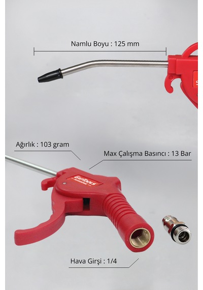 Gaptools Hava Tabancası
