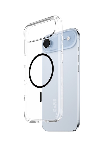 Care By Panzerglass Flagship Apple Uyumlu iPhone Air Transparent Urban Explorer Siyah Magsafe Kılıf