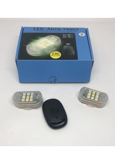 2'li Rgb Uzaktan Kumandalı Çakar Lamba Flaşörlü İkaz Lambası Rgb Flaşör Scooter Flaşör Lambası Çok Renkli