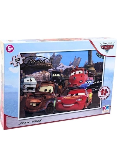 Ks Games Puzzle 50 Parça Cars Cr 709-1