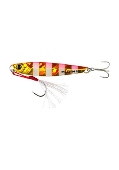 Fujin Jig-x 30gr Light Jigging Jig Yem Mt02pinkzebraglow
