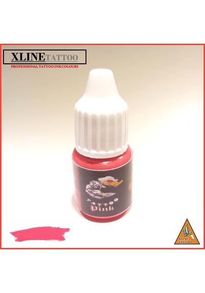 Xlınetattoo 5Ml Pembe Renk Tattoo Dövme Boyası 5Mg