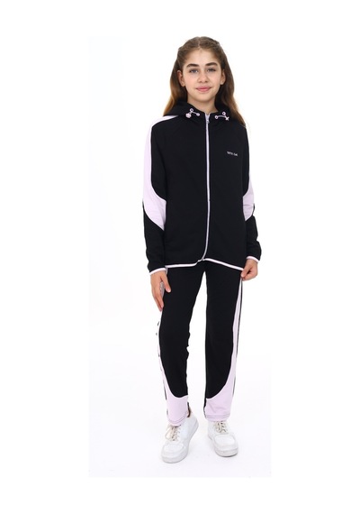 Toontoy Kids Toontoy Kız Çocuk Reglan Kol Tnty Coll Baskılı Eşofman Takım Siyah Toontoy Kids Toontoy Kız Çocuk Reglan Kol Tnty Coll Baskılı Eşofman Takım Siyah
