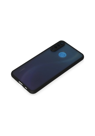 Cosmotex Newface Huawei P30 Lite Kılıf Montreal Silikon Kapak - Siyah Sıyah