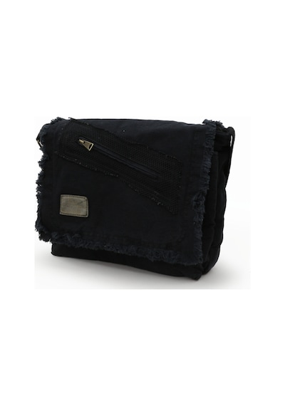 Old Cotton Cargo 7136 Siyah14 İnç Laptop Günlük Omuz Çantası Siyah