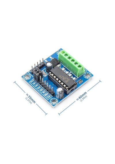 Mini L293d Motor Modül-4 Adet Dc Motor Sürücü - Step Motor