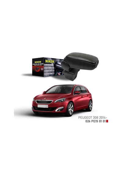 Niken Araca Özel Kolçak Peugeot 308 2014 - Siyah