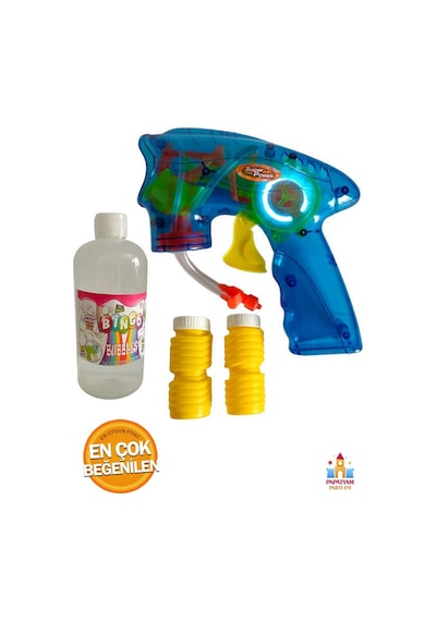 Işıklı Köpük Tabancası - 500 Ml Likit İle Eğlenceyi Şimdi Başlat