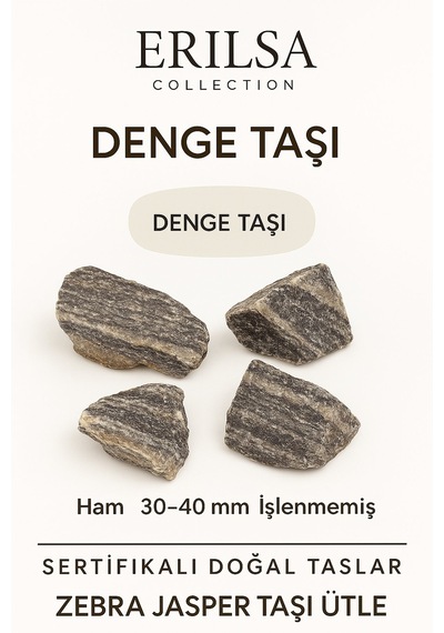 Sertifikalı Ham İşlenmemiş Zebra Jasper Taşı Kütle El Taşı Dengeleyici Toprak Enerjisi Ruhsal Güç