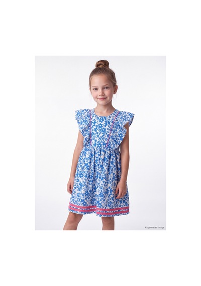 LC Waikiki Alıta Cıty Farkıyla Lcw Kids Mavi Çiçekli Kız Çocuk Elbise Mavi - 928242513 Mavi LC Waikiki Alıta Cıty Farkıyla Lcw Kids Mavi Çiçekli Kız Çocuk Elbise Mavi - 928242513 Mavi