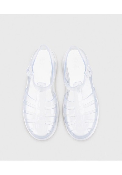 Igor S10361 001 Transparente Blanco Kadın Sandalet Beyaz