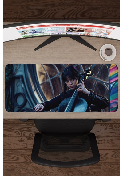 Wednesday 2 V1 70x30 Xl Gaming Kauçuk Kaymaz Taban Mouse Pad Fare Altlığı