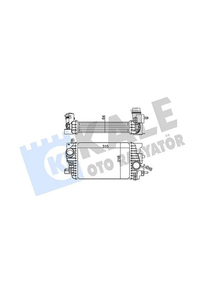 Kale 345065 Turbo Radyatoru 1302143 13283253