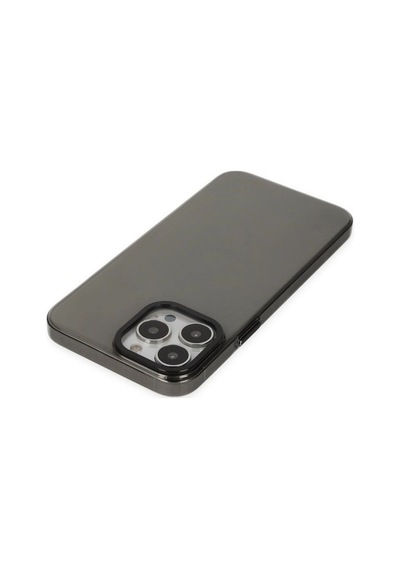 Apple iPhone  Uyumlu   13 Pro Max Kılıf Anka Pc Sert Metal Kapak - Siyah Çok Renkli