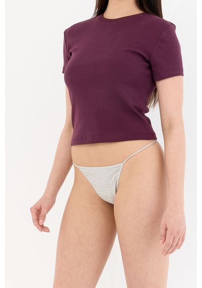 Air Gri String Külot Gri