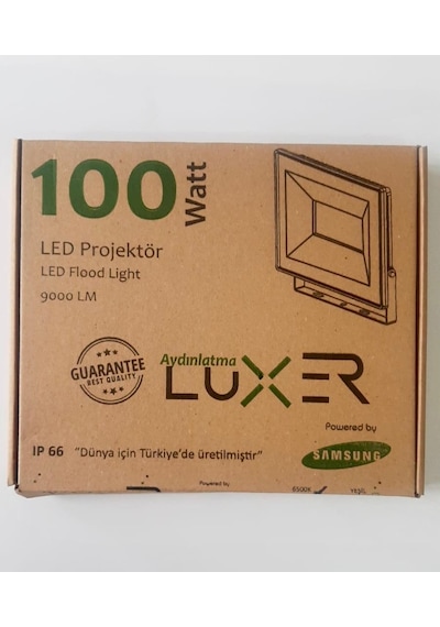 Samsung Led 9000 Lümen Beyaz Işık Luxer 100w Led Projektör