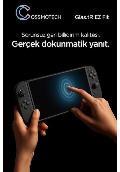 Nintendo Switch 2 Uyumlu 7'' 7.9'' 9h Temperli Cam Kırılmaz Ekran Koruyucu, Hd Clear, Toz Önleyici, Kabarcık Önleyici, 9h Hardne