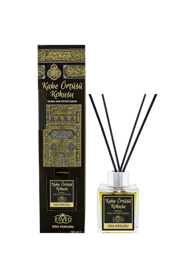 Esved Kabe Örtüsü Kokusu Sepeti 400 Ml Sprey Premium + 100 Ml Çubuklu Oda Kokusu Kabe Örtüsü