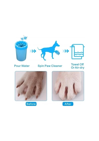 Welfare Köpek Pati Yıkama Aparatı Küçük 5468