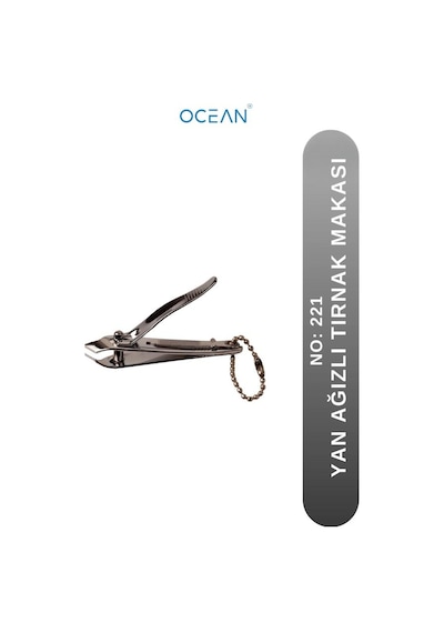 Ocean Yan Tırnak Makası Metal Asu-221