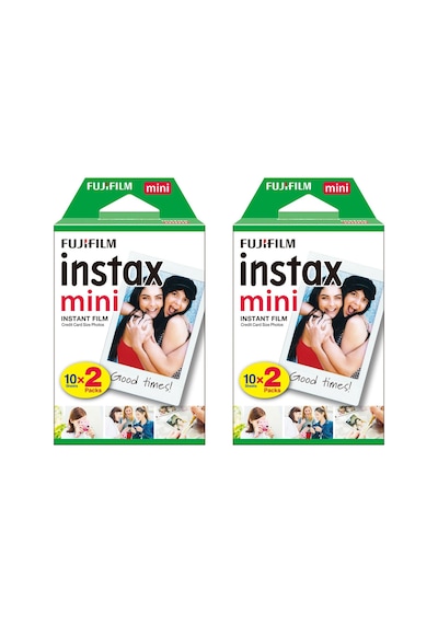 Fujifilm Instax Mini 7-8-9-11-25-70-90 için 20'li Film 2'li Paket