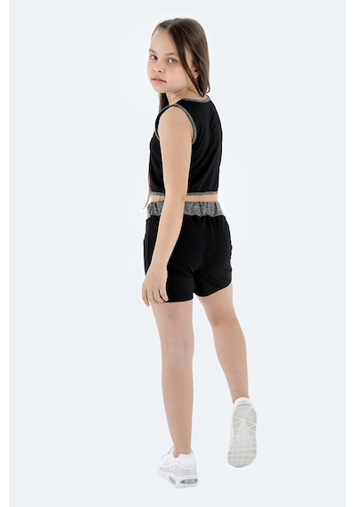 Slazenger Desta In Kız Çocuk Siyah Alt Üst Takım