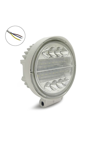 Off Road Yuvarlak Sis Farı Sis Lambası Çalışma Lambası Projektör Marina Tekne Lambası