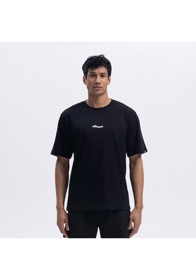 Ellesse Em391-bk Bisiklet Yaka Erkek T-shirt - Siyah