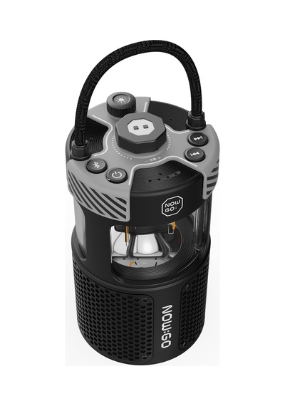 Nowgo F1 20w Bluetoooth Hoparlör Taşınabilir Powerbank Kamp Feneri Siyah