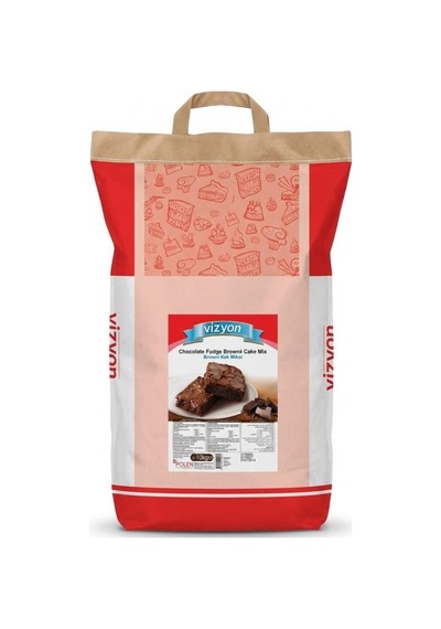 Vizyon Çikolatalı Browni Kek Miksi 10 Kg.