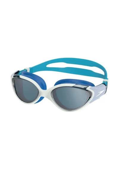 Speedo Biofuse 2.0 Mirror Açık Bal Yeşili/kobalt/gümüş Aynalı Kadın Yüzme Gözlüğü 8-003775002 Mavi