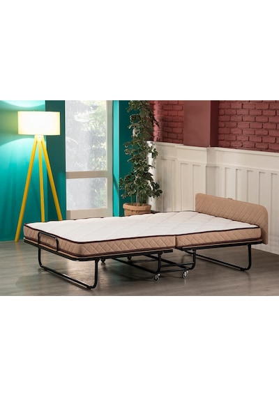 Nironyatak Niron Supreme Çift Kişilik Lüks Katlanır Yatak Ve Karyola 120X200