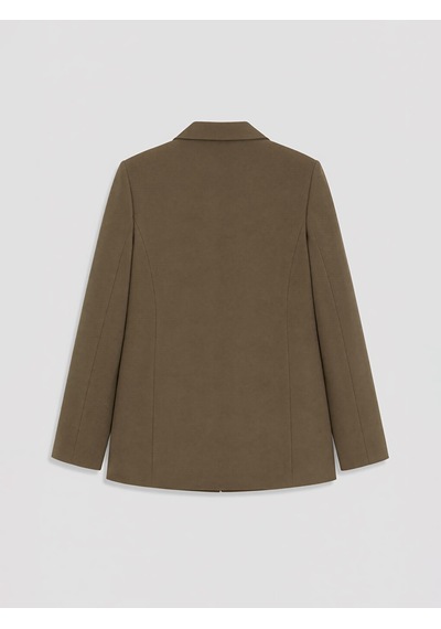 Lcw Vision Haki Krep Kadın Blazer Ceket