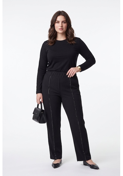 De White's Kadın Pantolon 26y22600 Siyah