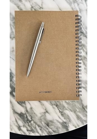 Kapaklı A5 Boyutunda 15x21 Cm 100 Yaprak Çizgili Genel