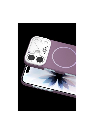 Joko Apple iPhone Uyumlu 17 Export Magsafe Kapak - Mor İtdark56188