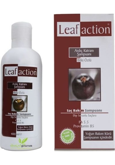 Leafaction Ardıç Katranı Şampuanı 400 ML