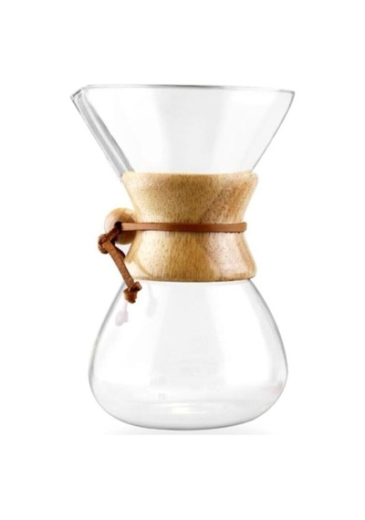 Chemex Cam Kahve Demleme Sürahi-karaf 600 Ml Borosilikat Cam - 4 Cup Coffee Pot Diğer