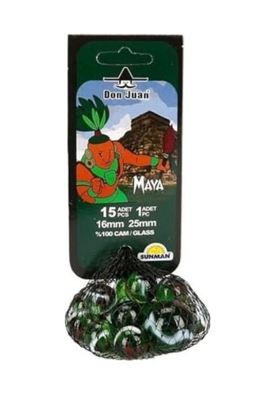 Don Juan Savaşçılar Maya 15 Li Renkli Misket S0030004