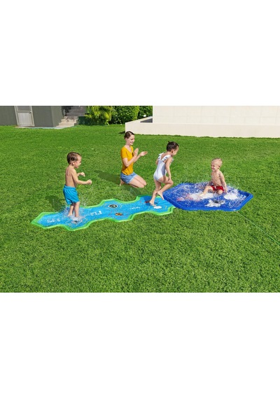 Bestway 52571 Cosmic Adventure Uzay Macerası Fıskiyeli Oyun Matı