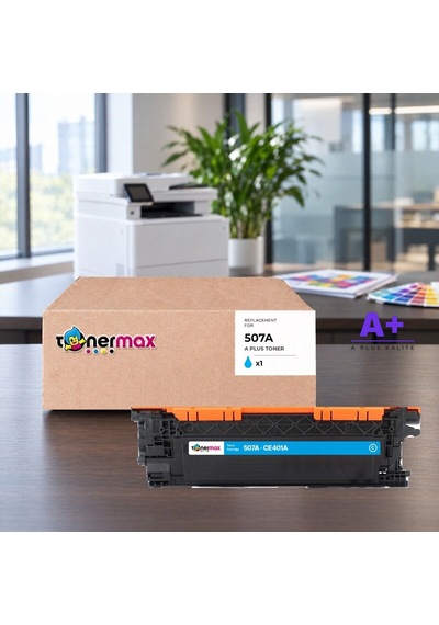 Hp 507a Ce401a Mavi Uyumlu Toner A Plus / Laserjet Enterprise 500 M551 / M575 / Pro 500 M570